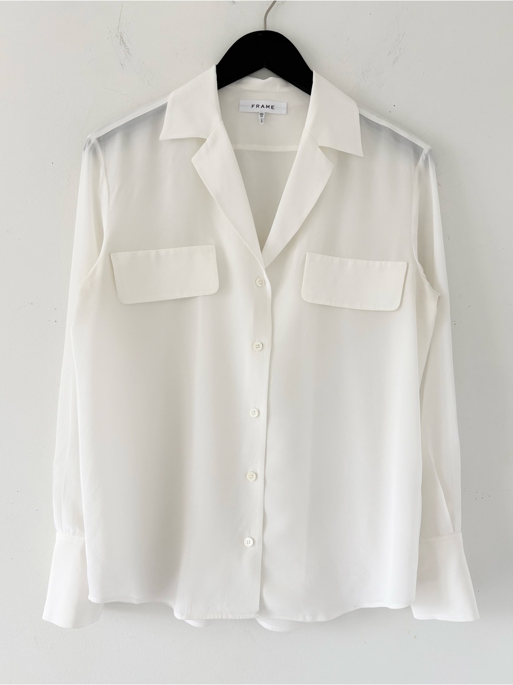 Frame 100% Silk Blouse